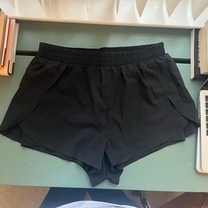 Girlfriend Collective Black Running Shorts